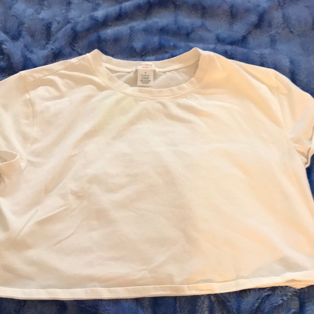 White cute top